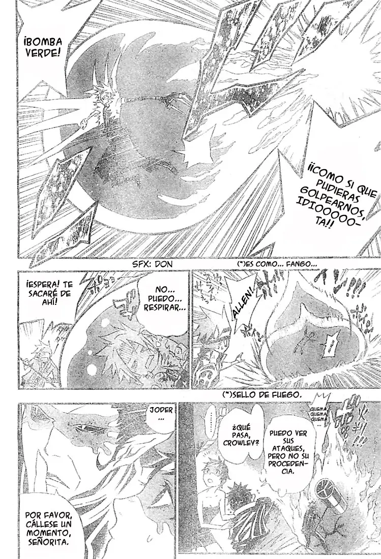 D.Gray-man capítulo 100 página 8