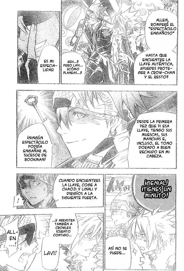 D.Gray-man capítulo 100 página 9