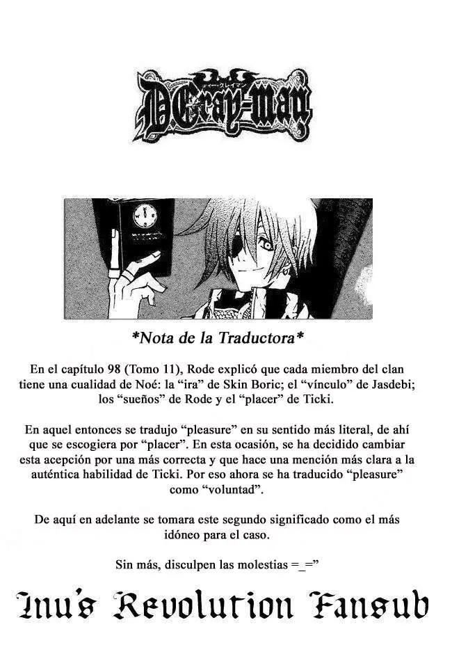 D.Gray-man capítulo 115 página 18