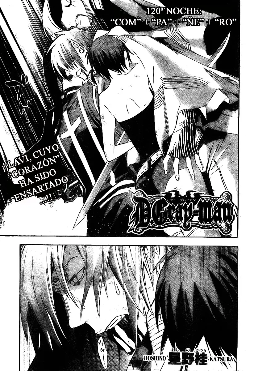 D.Gray-man capítulo 120 página 2