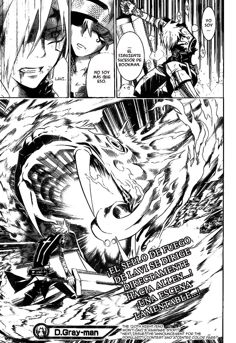 D.Gray-man capítulo 120 página 17