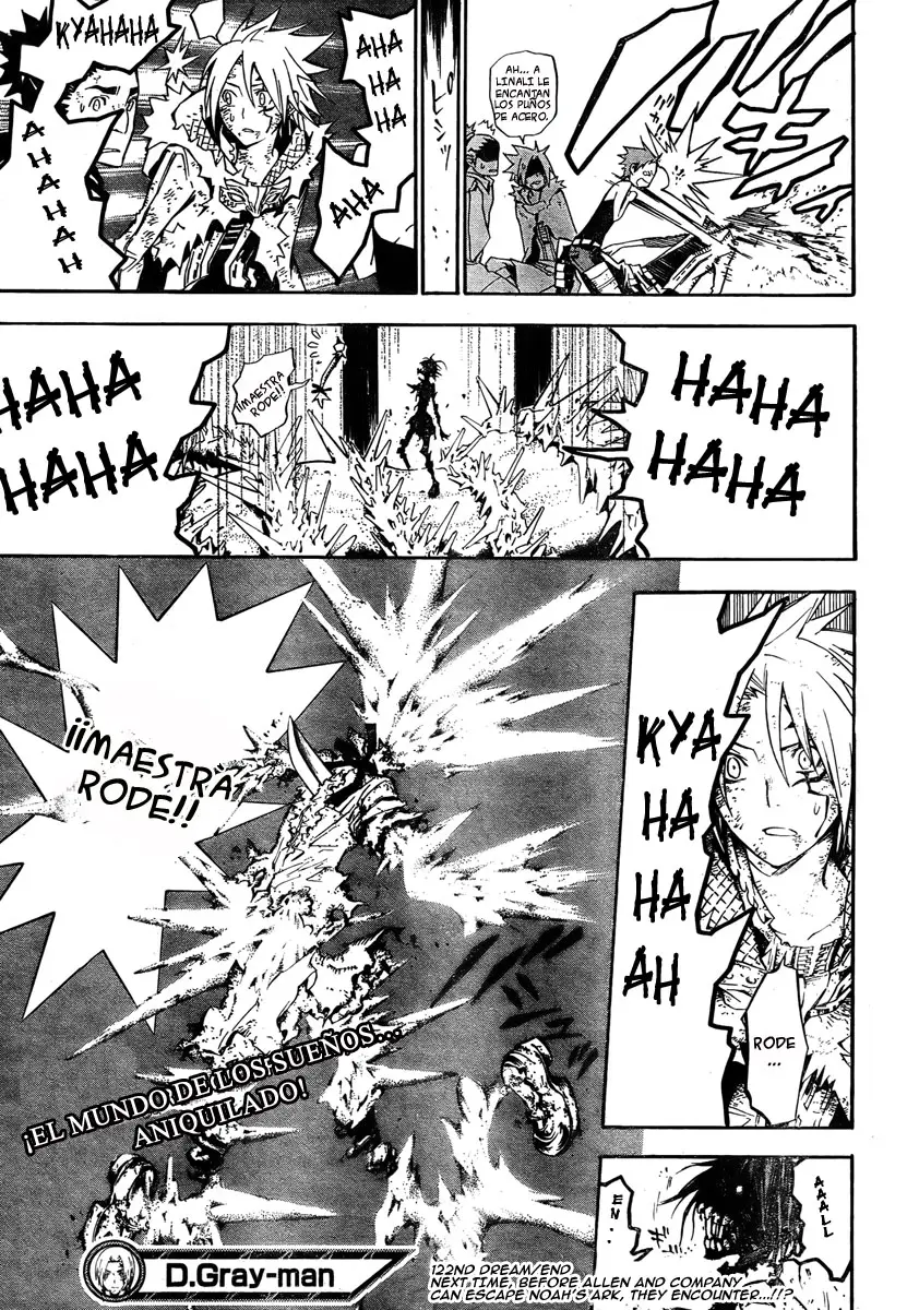 D.Gray-man capítulo 122 página 18