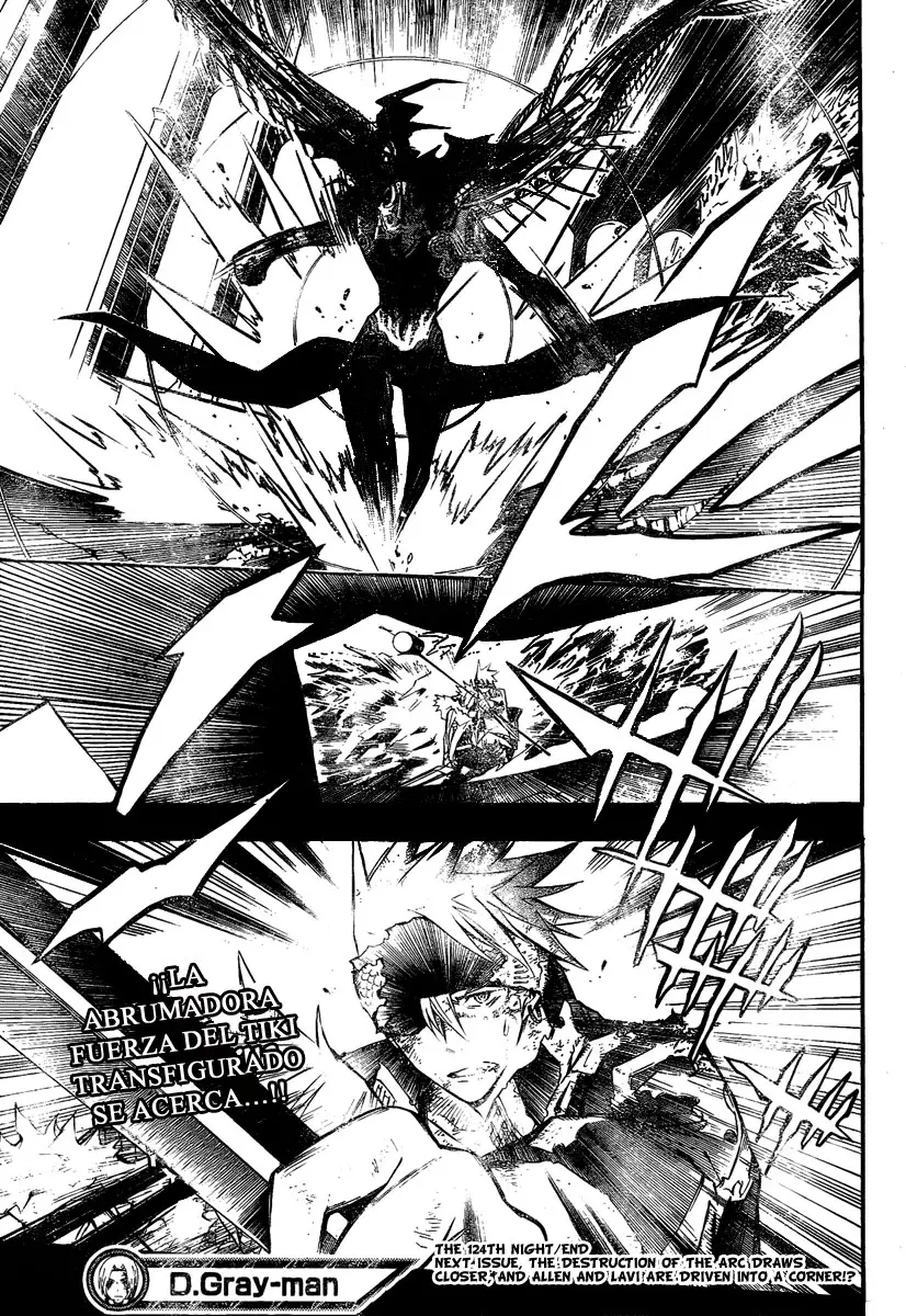 D.Gray-man capítulo 124 página 17