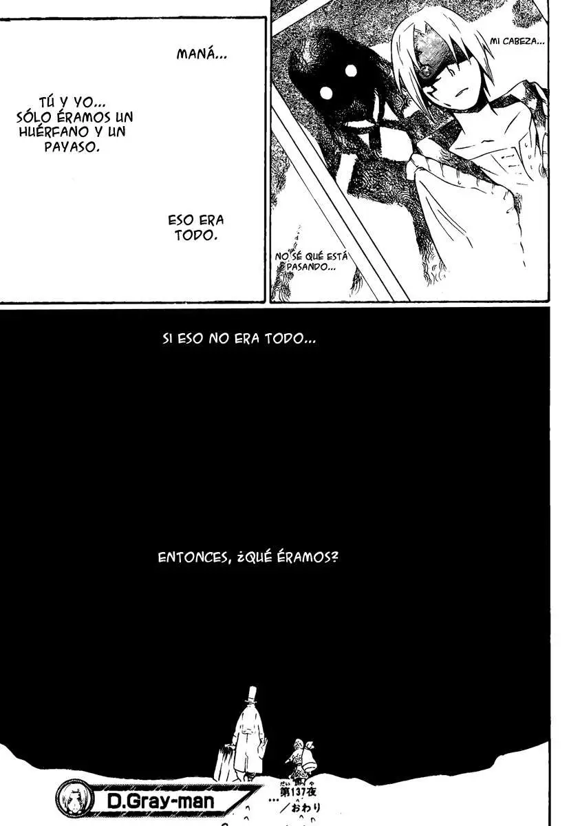 D.Gray-man capítulo 137 página 17