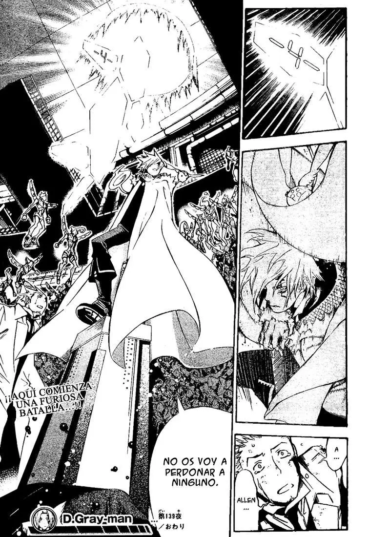 D.Gray-man capítulo 139 página 18
