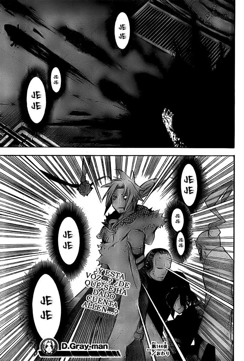 D.Gray-man capítulo 144 página 18