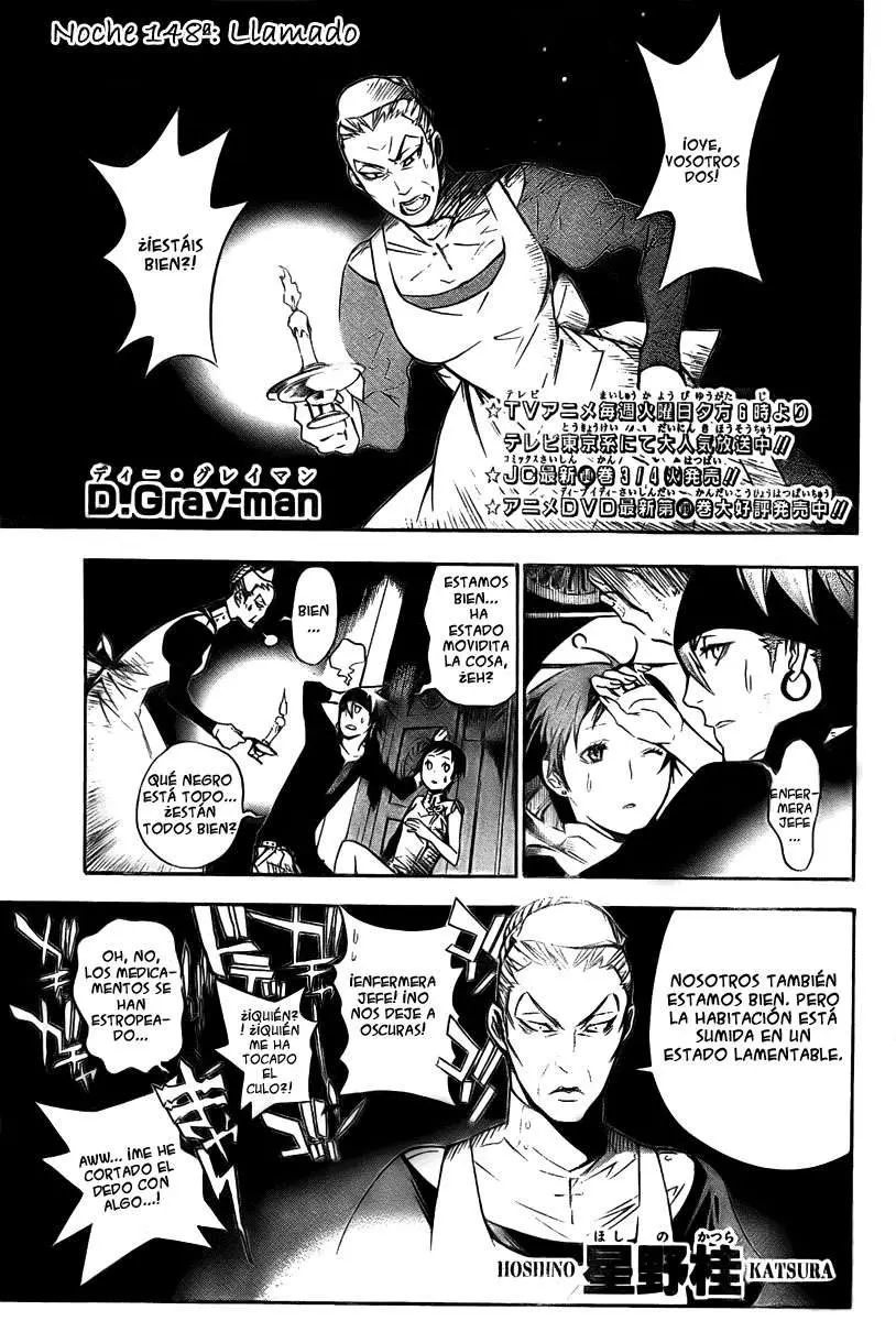 D.Gray-man capítulo 148 página 2