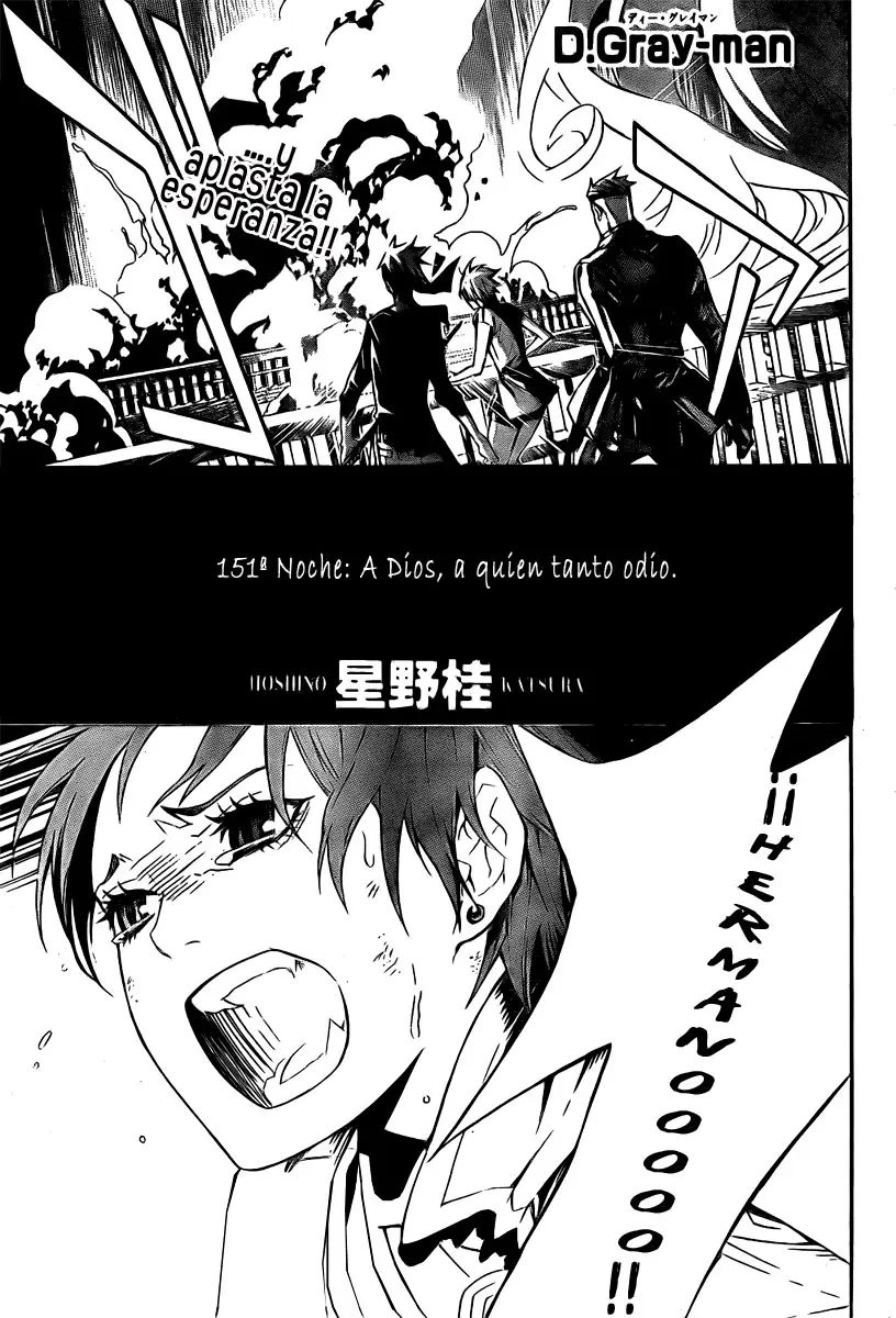 D.Gray-man capítulo 151 página 4