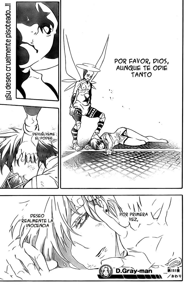 D.Gray-man capítulo 151 página 17