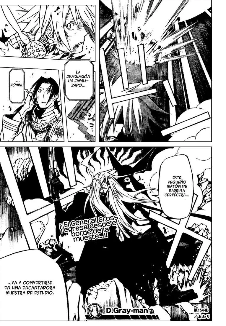 D.Gray-man capítulo 154 página 15