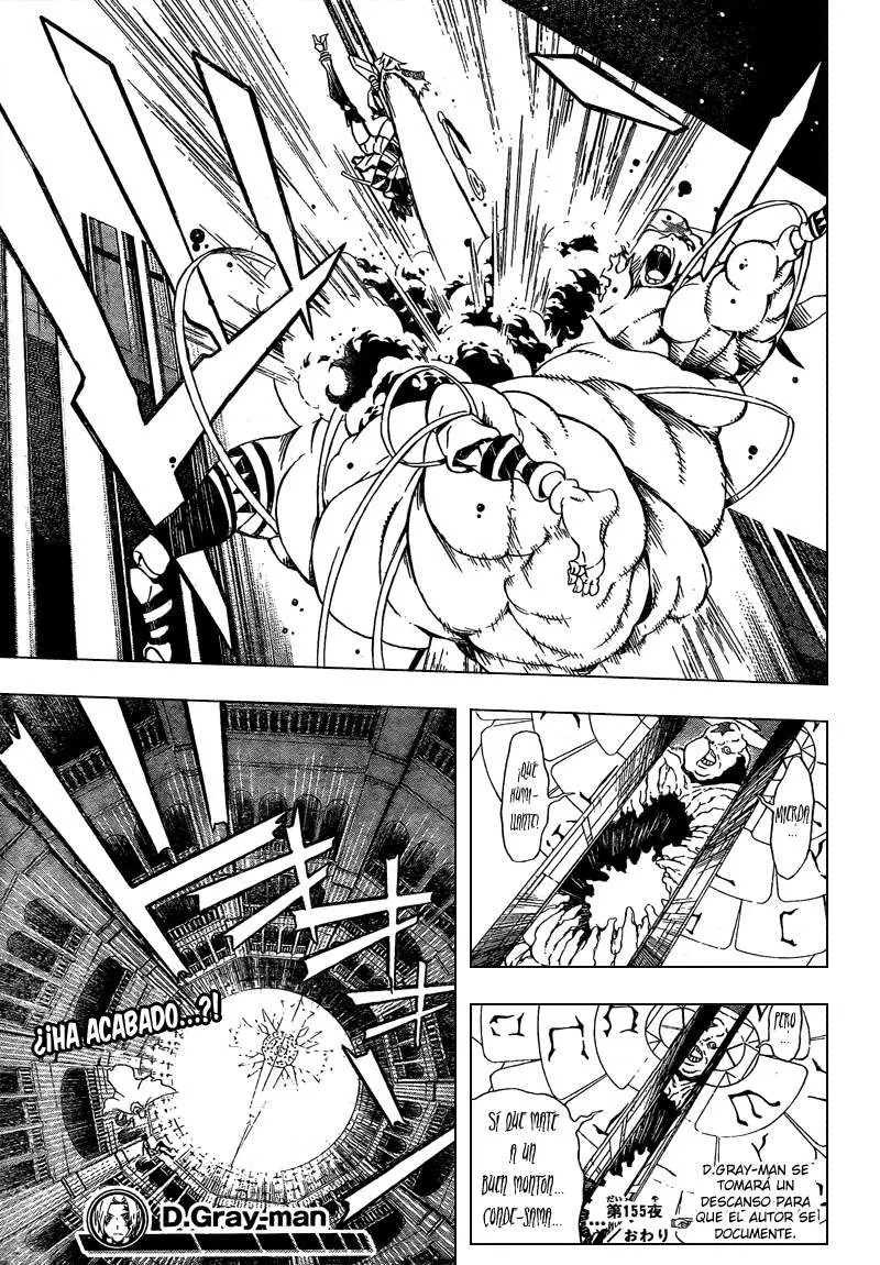 D.Gray-man capítulo 155 página 16