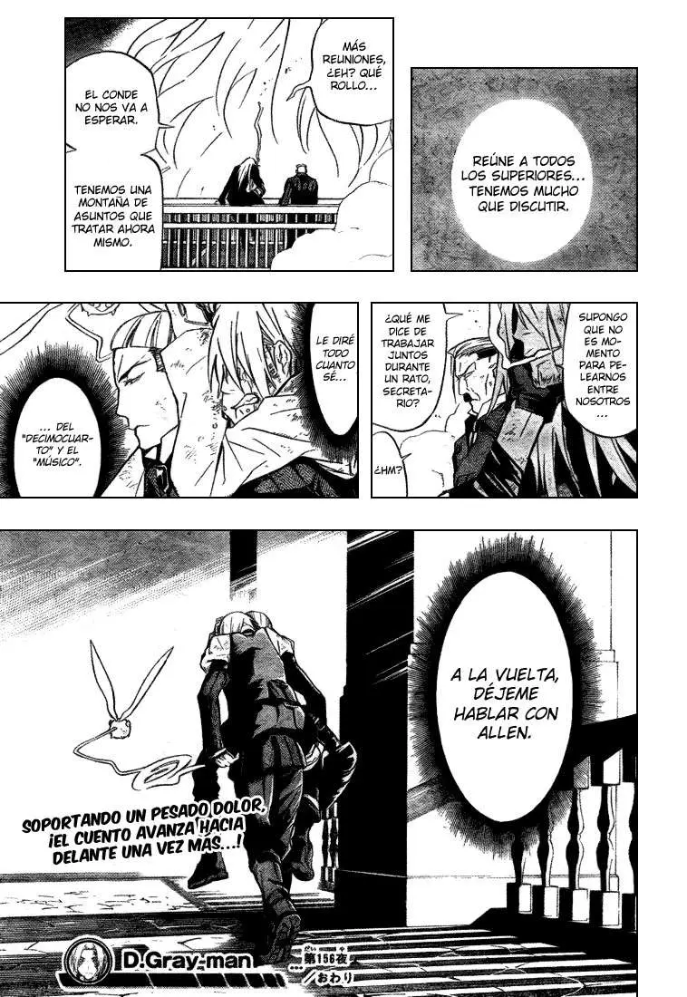 D.Gray-man capítulo 156 página 18