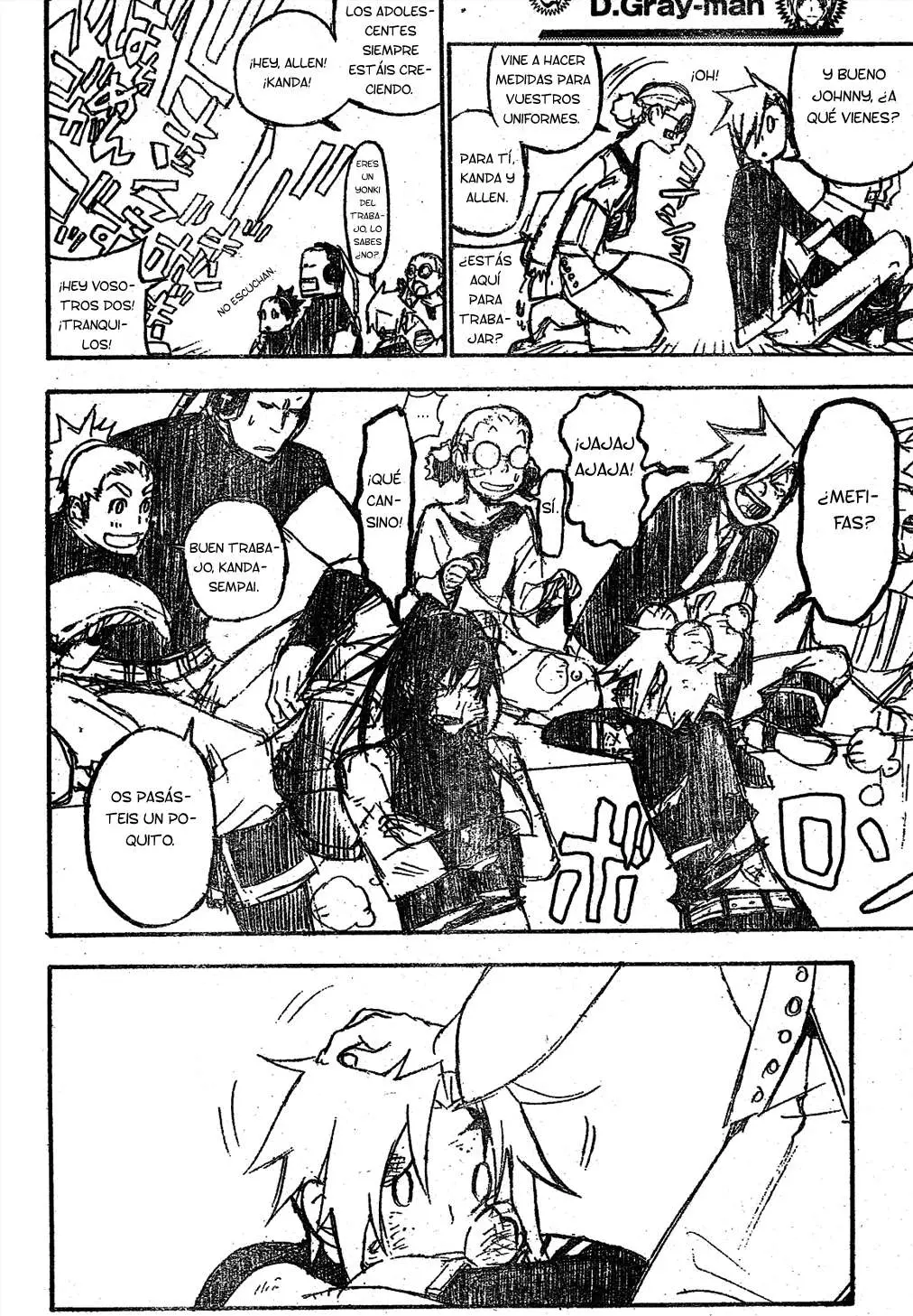 D.Gray-man capítulo 157 página 6