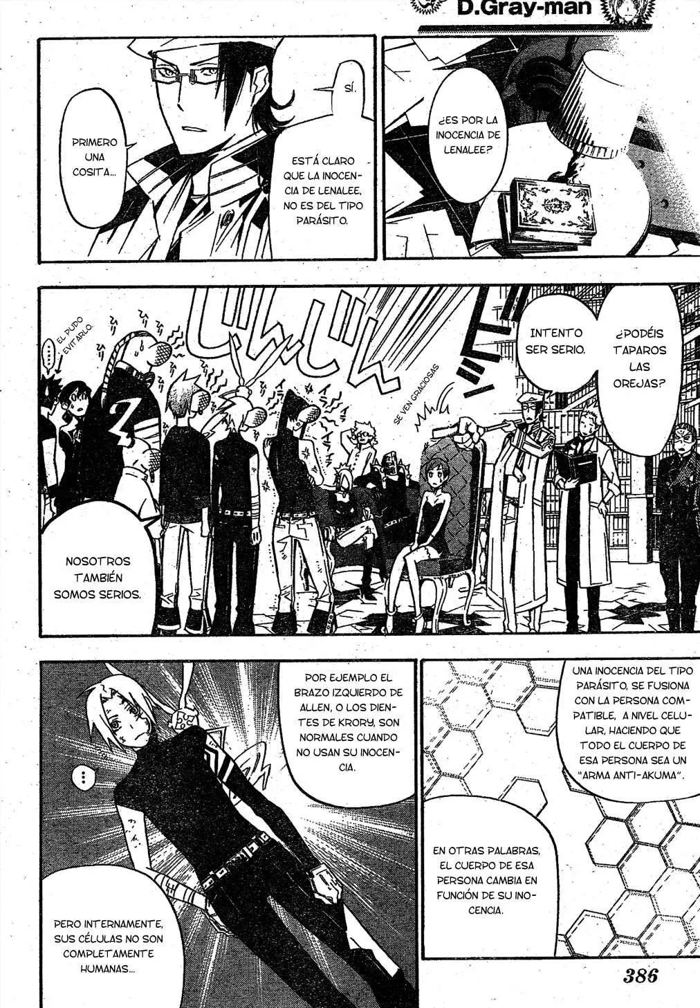 D.Gray-man capítulo 157 página 8