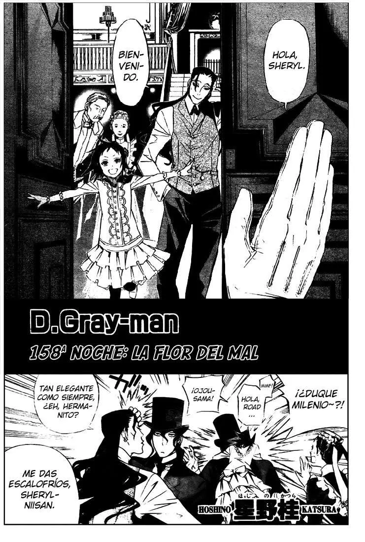 D.Gray-man capítulo 158 página 1
