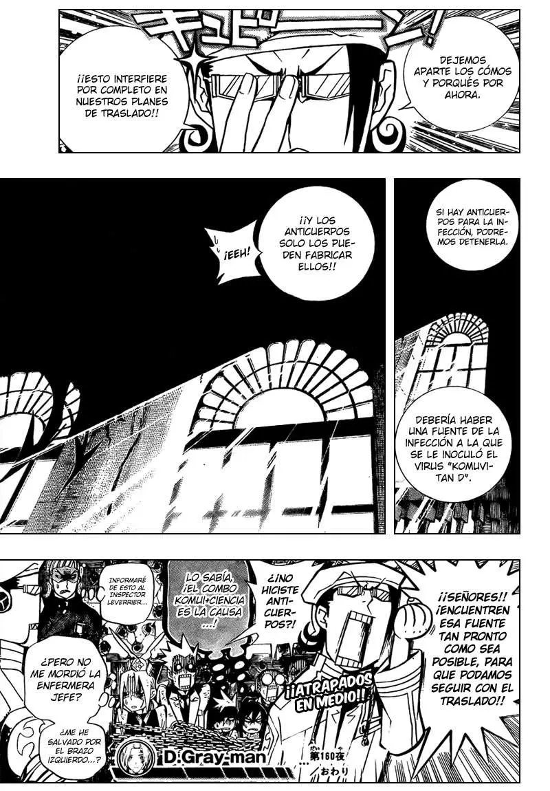 D.Gray-man capítulo 160 página 16