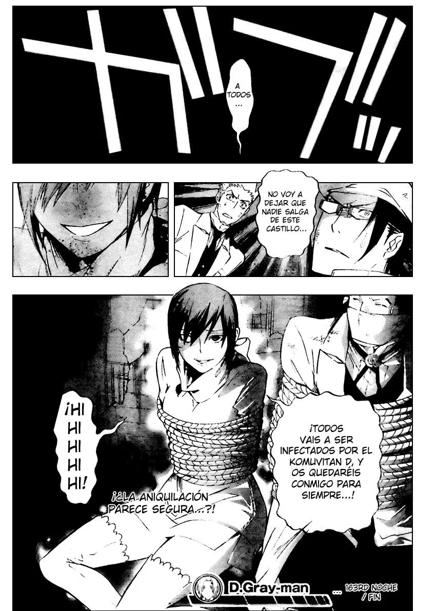D.Gray-man capítulo 163 página 15