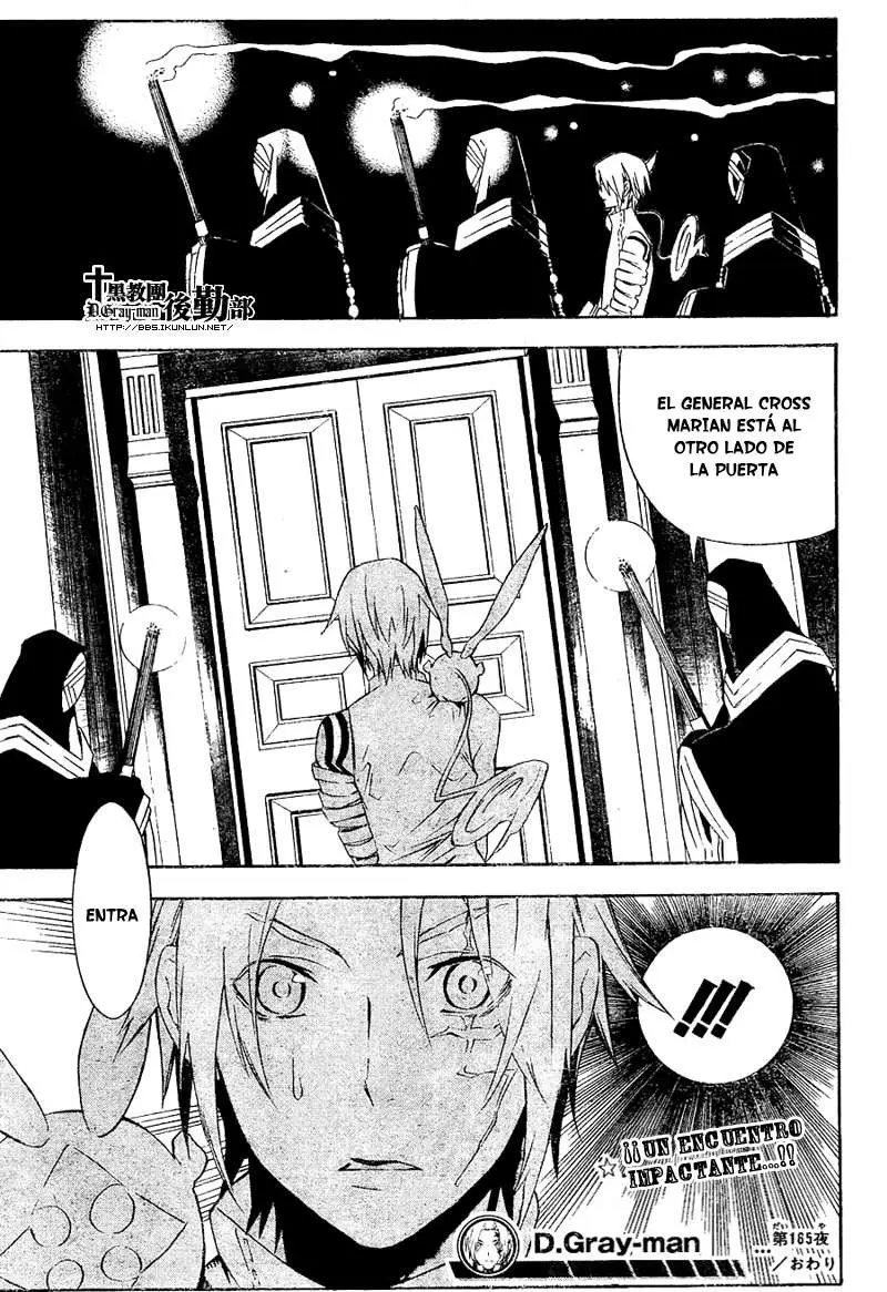 D.Gray-man capítulo 165 página 15