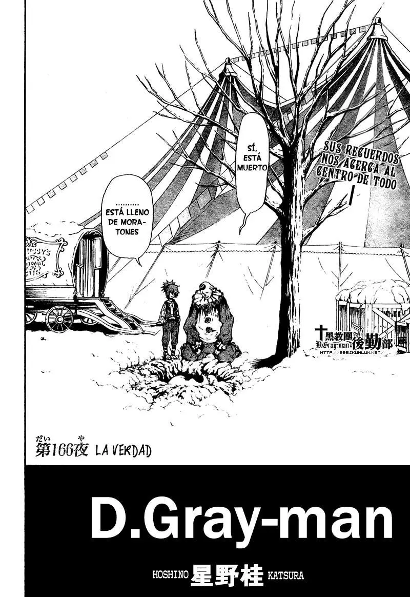 D.Gray-man capítulo 166 página 2
