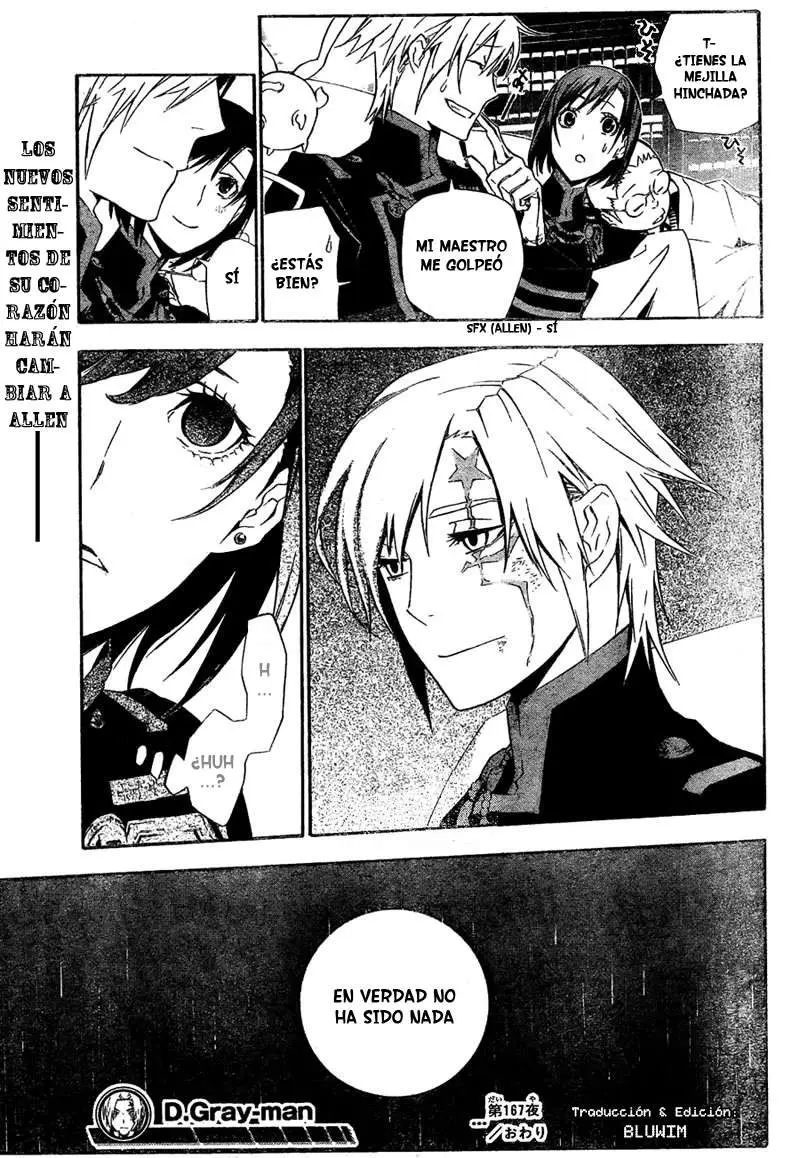 D.Gray-man capítulo 167 página 15