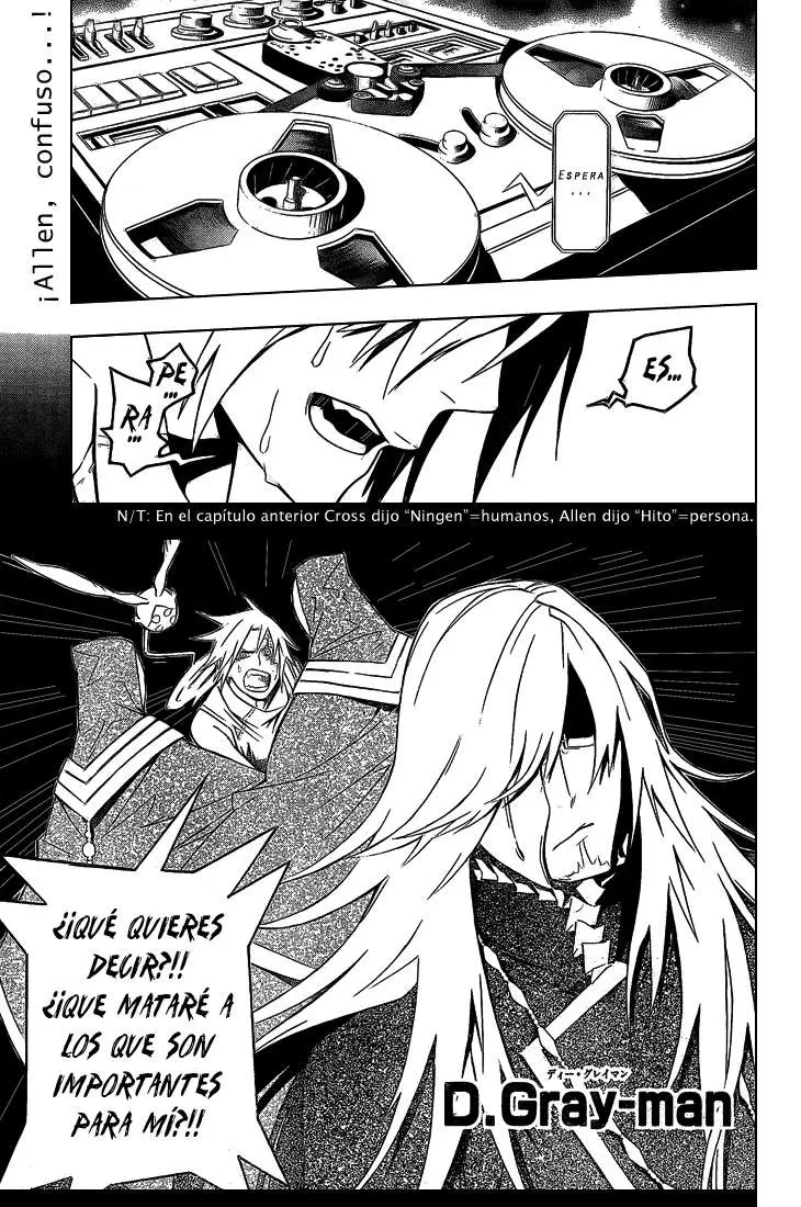 D.Gray-man capítulo 168 página 1