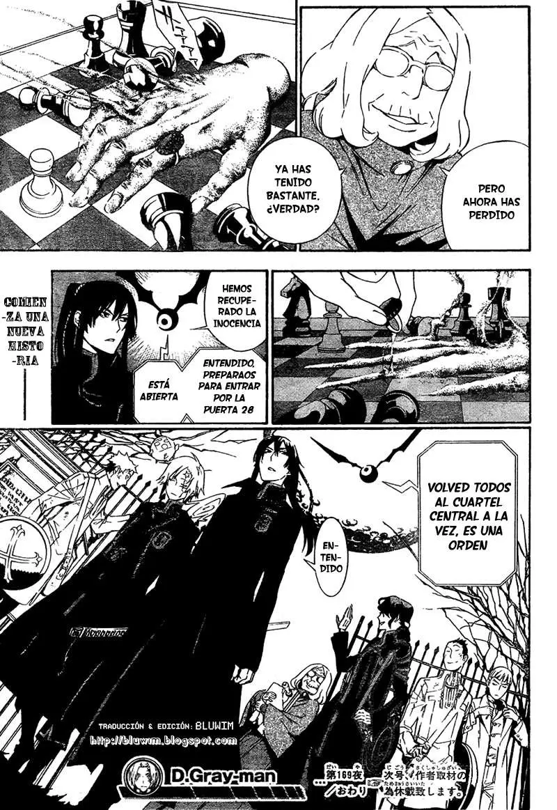 D.Gray-man capítulo 169 página 16