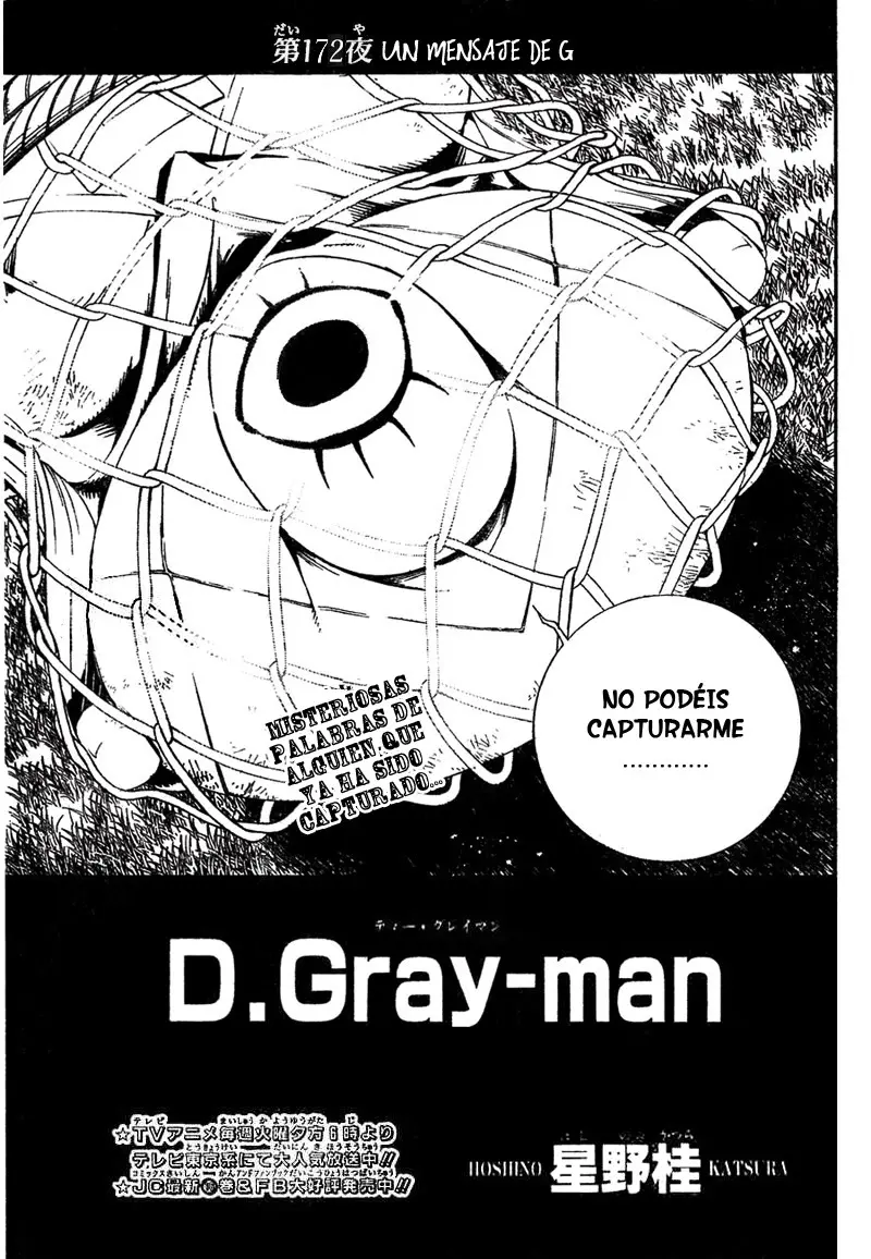 D.Gray-man capítulo 172 página 3