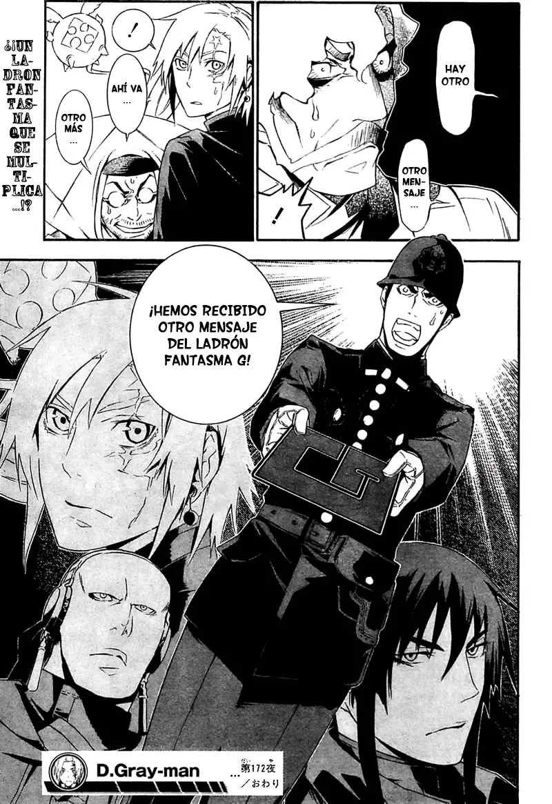 D.Gray-man capítulo 172 página 16