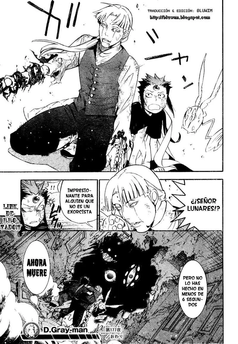 D.Gray-man capítulo 177 página 17