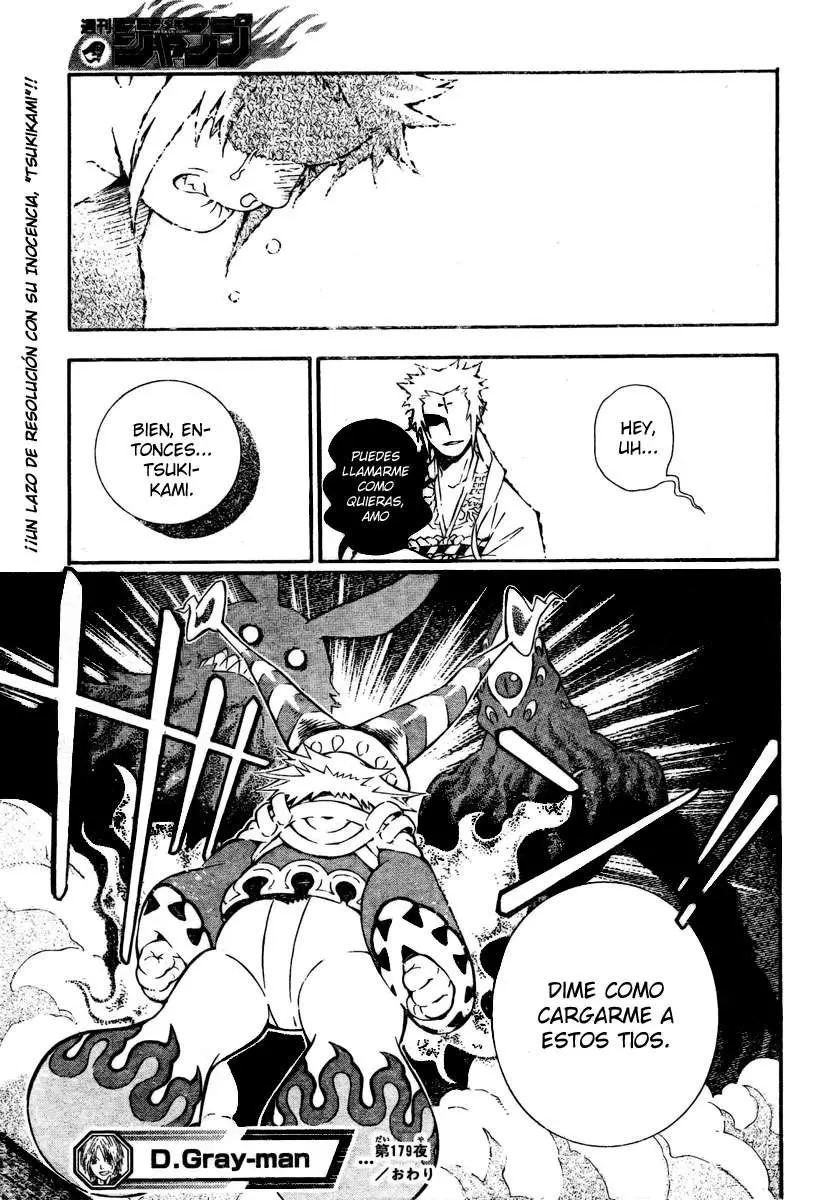 D.Gray-man capítulo 179 página 18