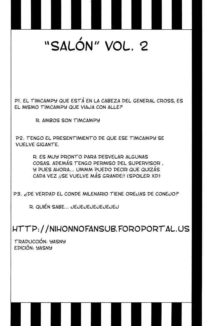 D.Gray-man capítulo 18 página 20