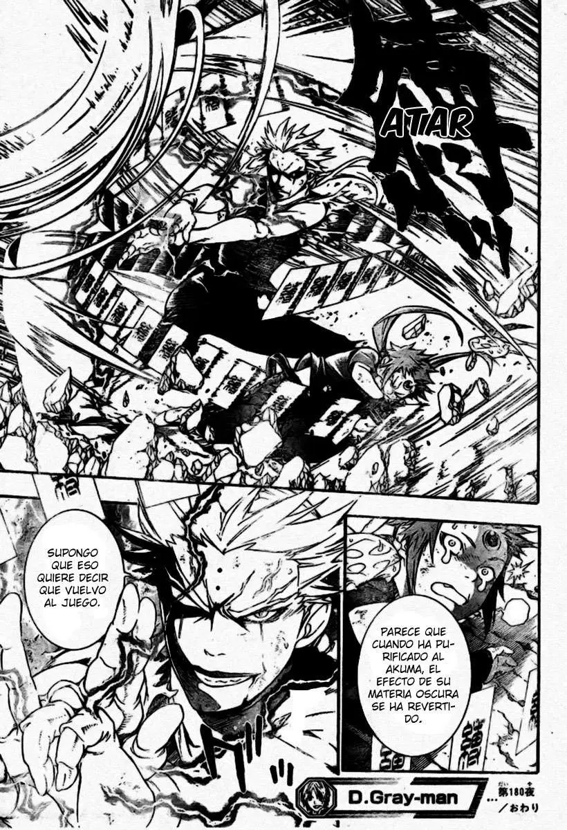 D.Gray-man capítulo 180 página 17