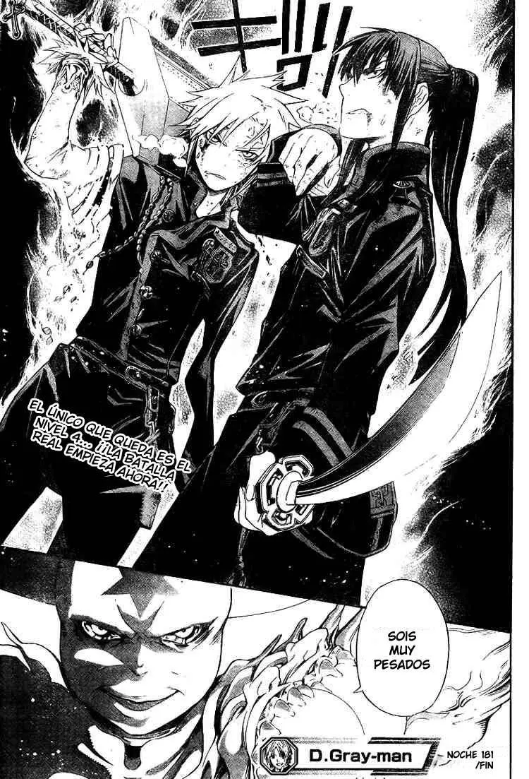 D.Gray-man capítulo 181 página 17