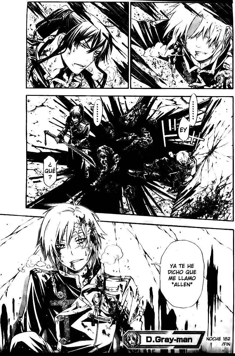 D.Gray-man capítulo 182 página 17