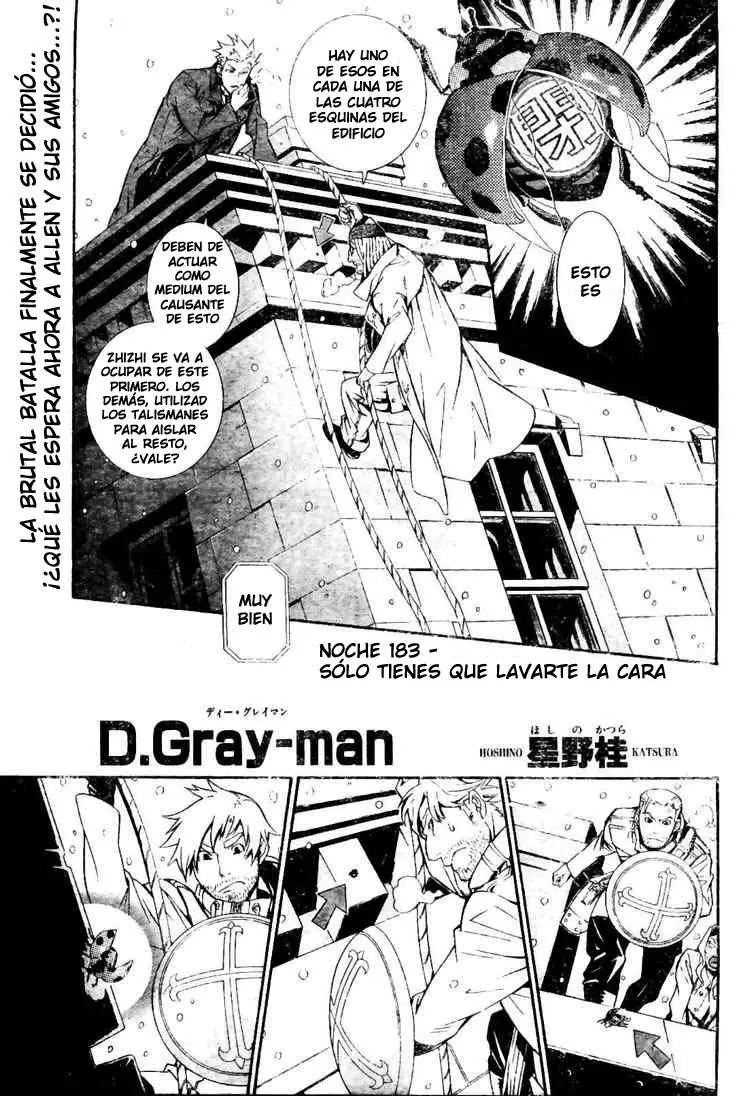 D.Gray-man capítulo 183 página 1