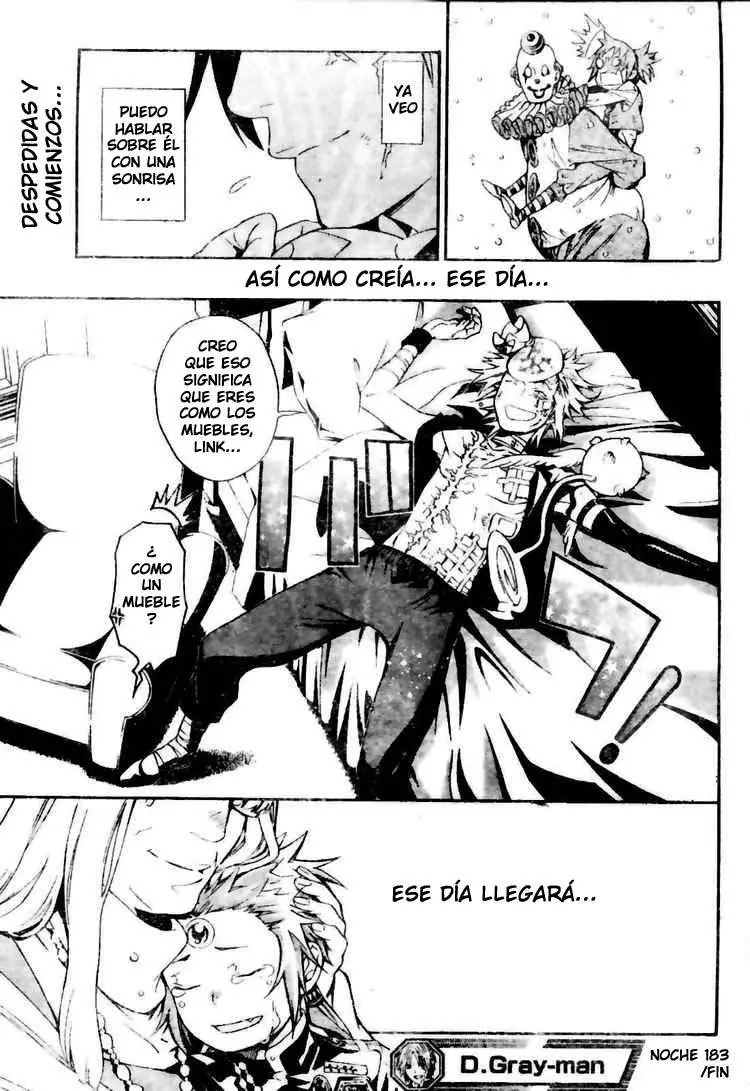 D.Gray-man capítulo 183 página 19