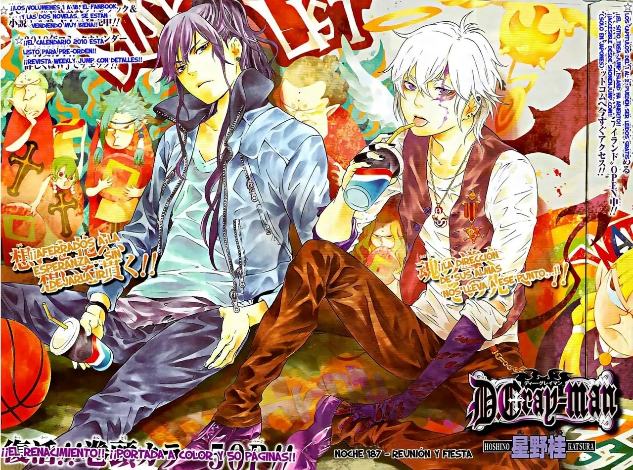 D.Gray-man capítulo 187 página 3