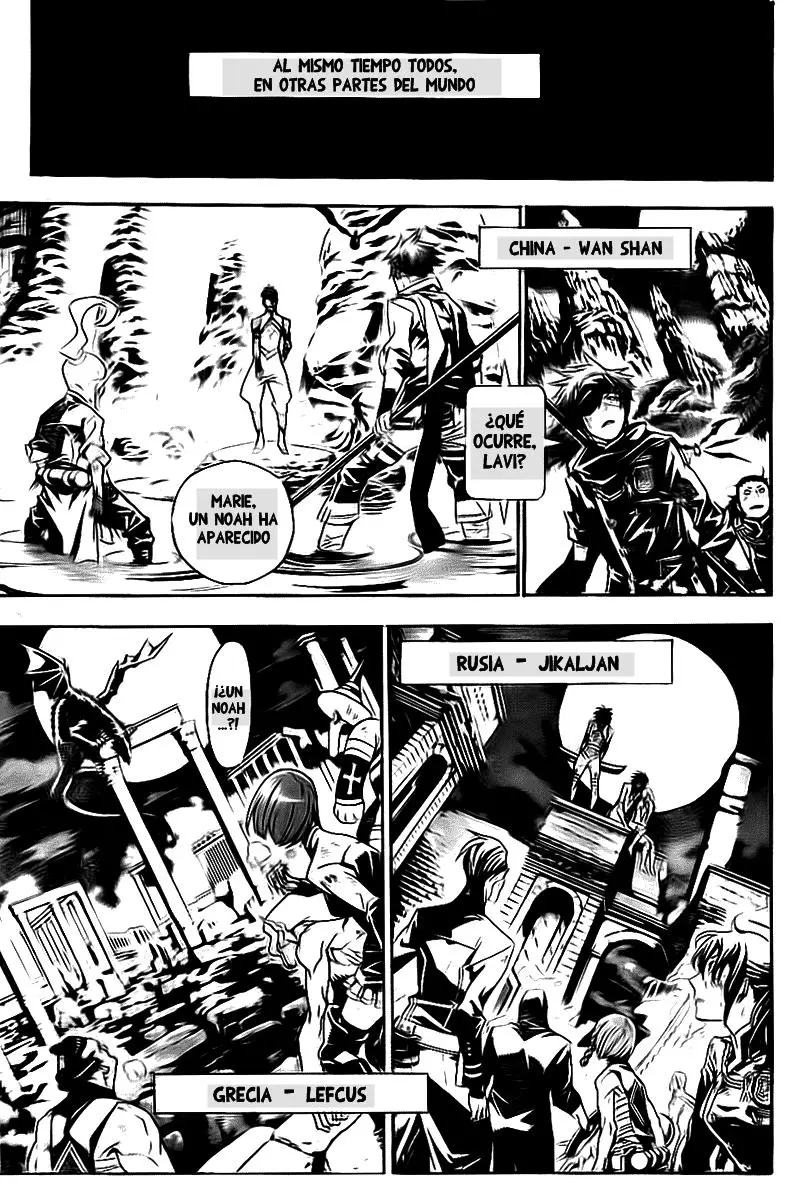 D.Gray-man capítulo 187 página 34