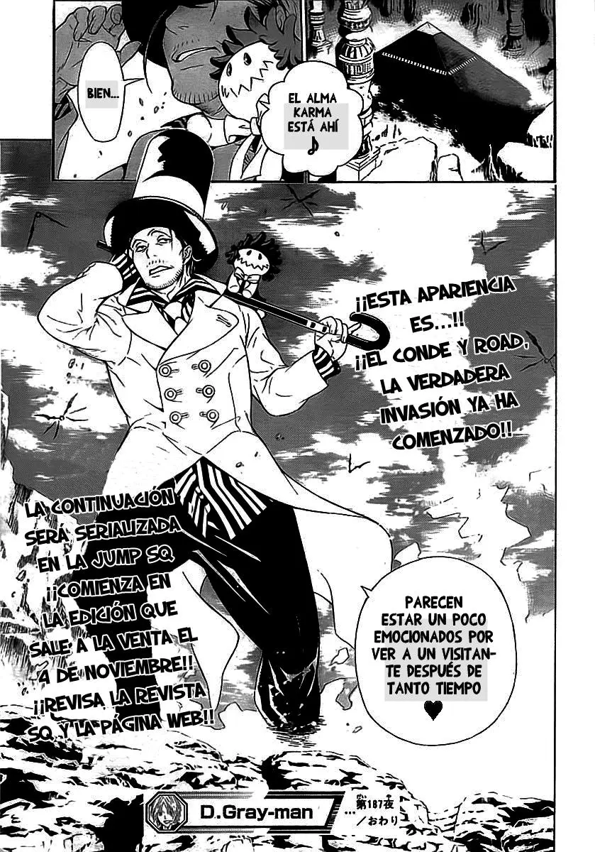 D.Gray-man capítulo 187 página 50