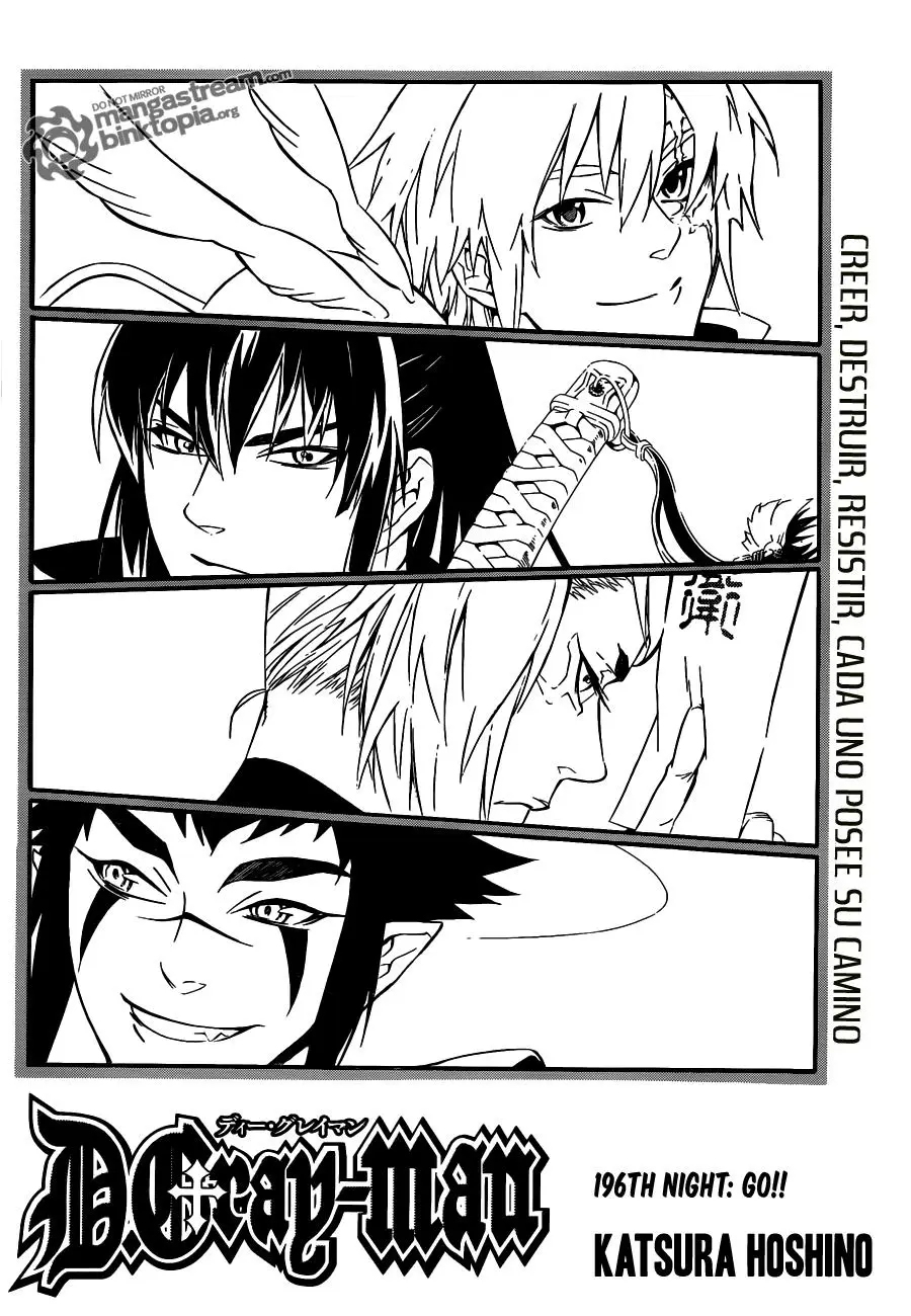 D.Gray-man capítulo 196 página 2