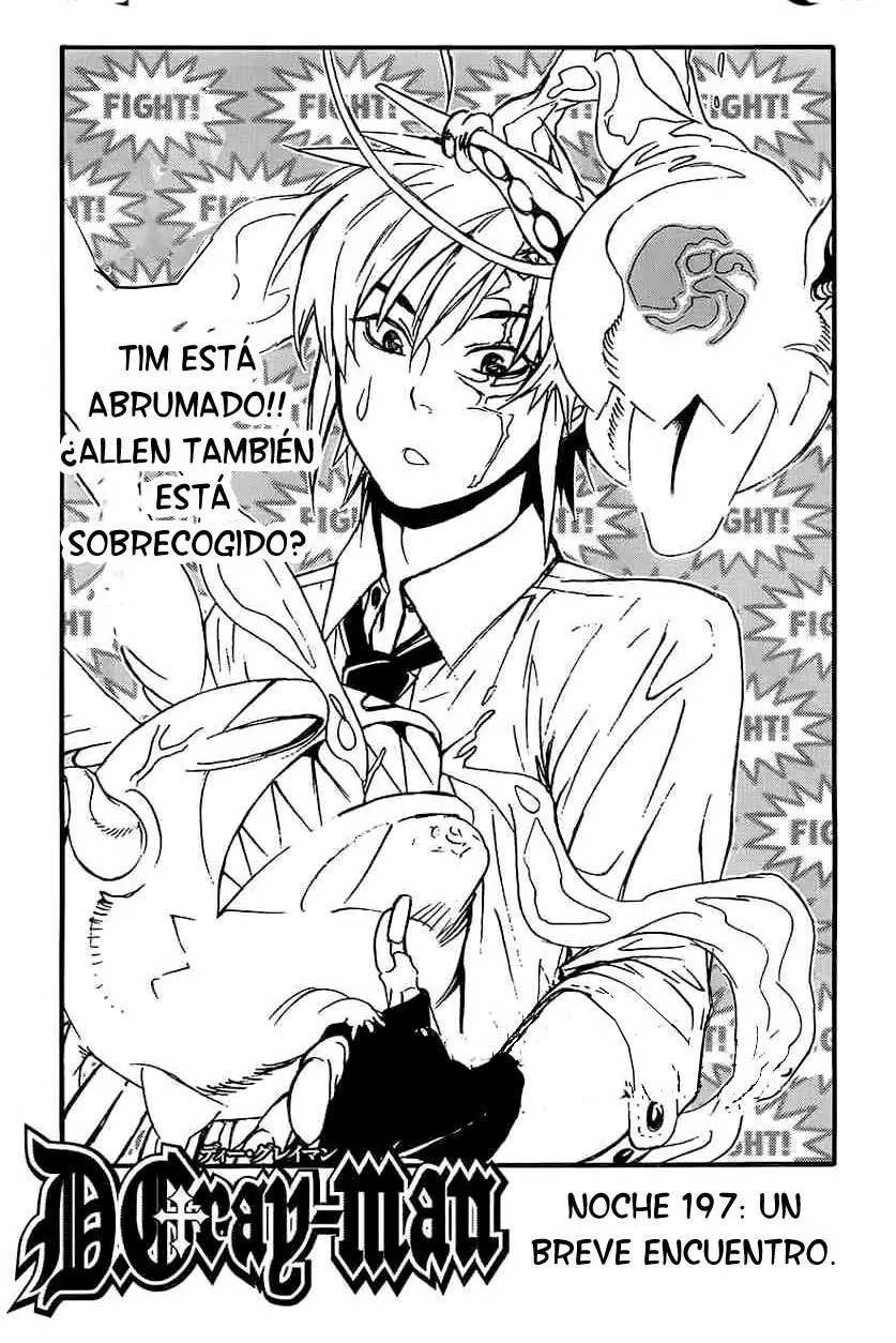D.Gray-man capítulo 197 página 1