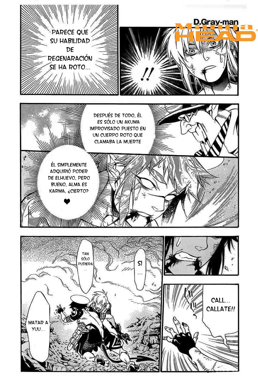 D.Gray-man capítulo 197 página 15