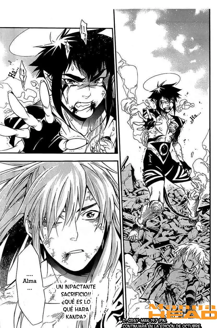 D.Gray-man capítulo 197 página 30