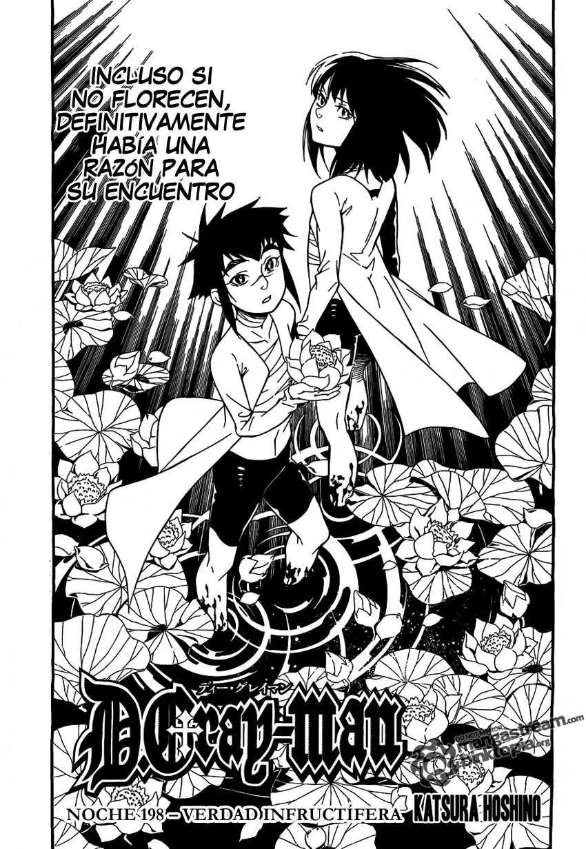 D.Gray-man capítulo 198 página 1