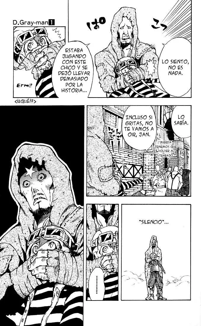 D.Gray-man capítulo 2 página 9