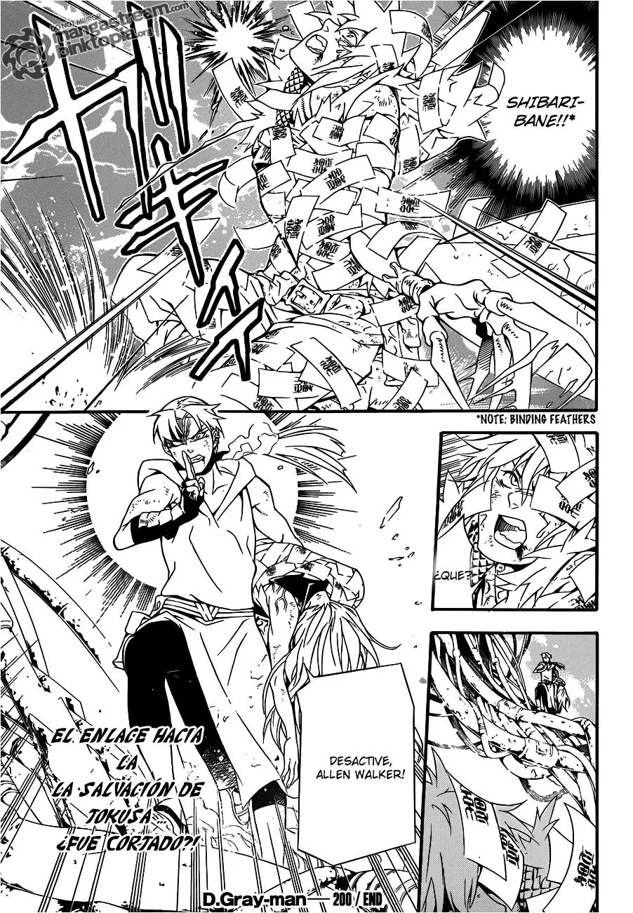 D.Gray-man capítulo 200 página 30