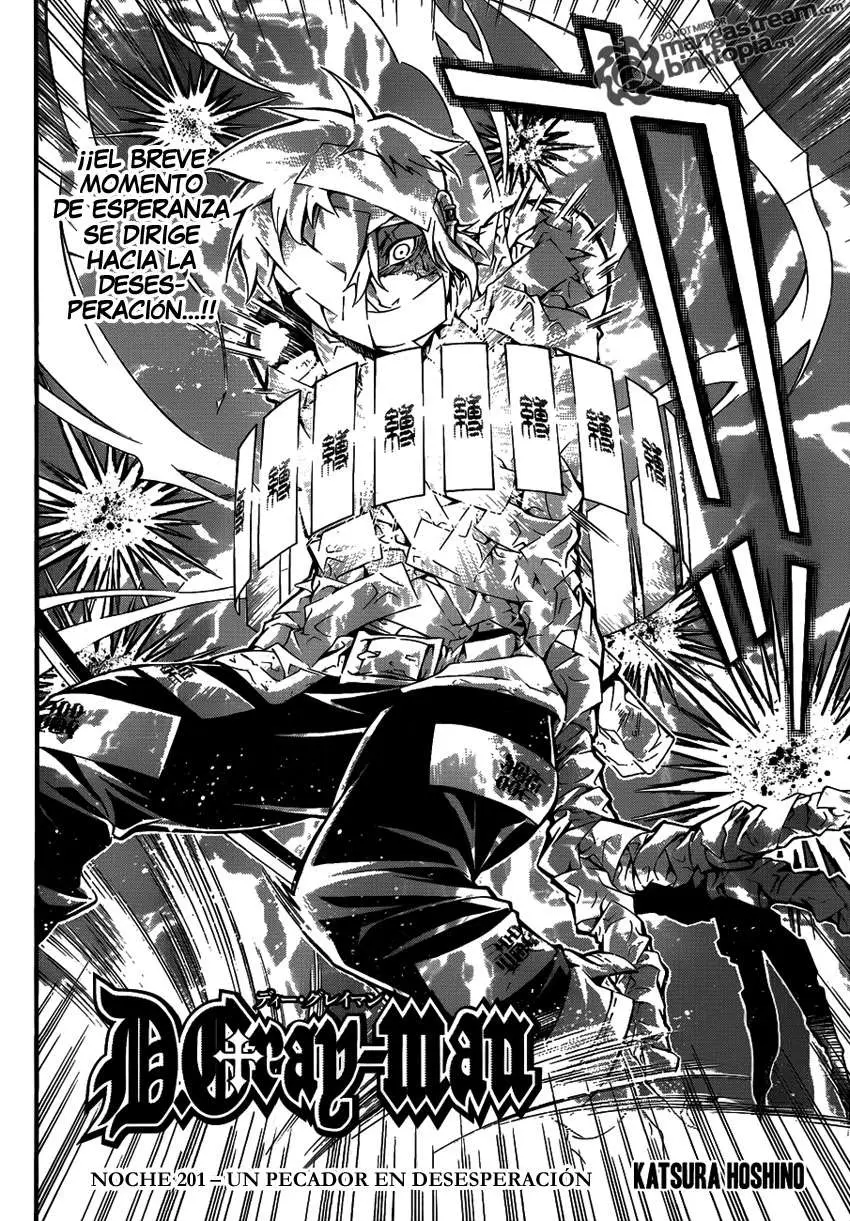 D.Gray-man capítulo 201 página 2