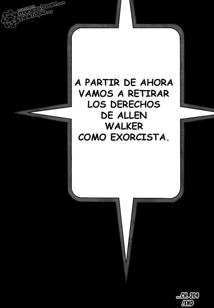 D.Gray-man capítulo 204 página 29