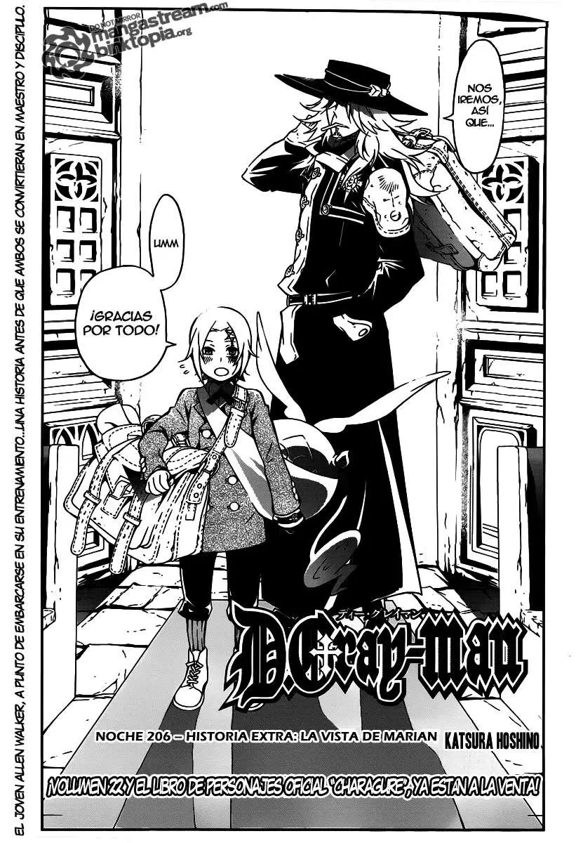 D.Gray-man capítulo 206 página 1