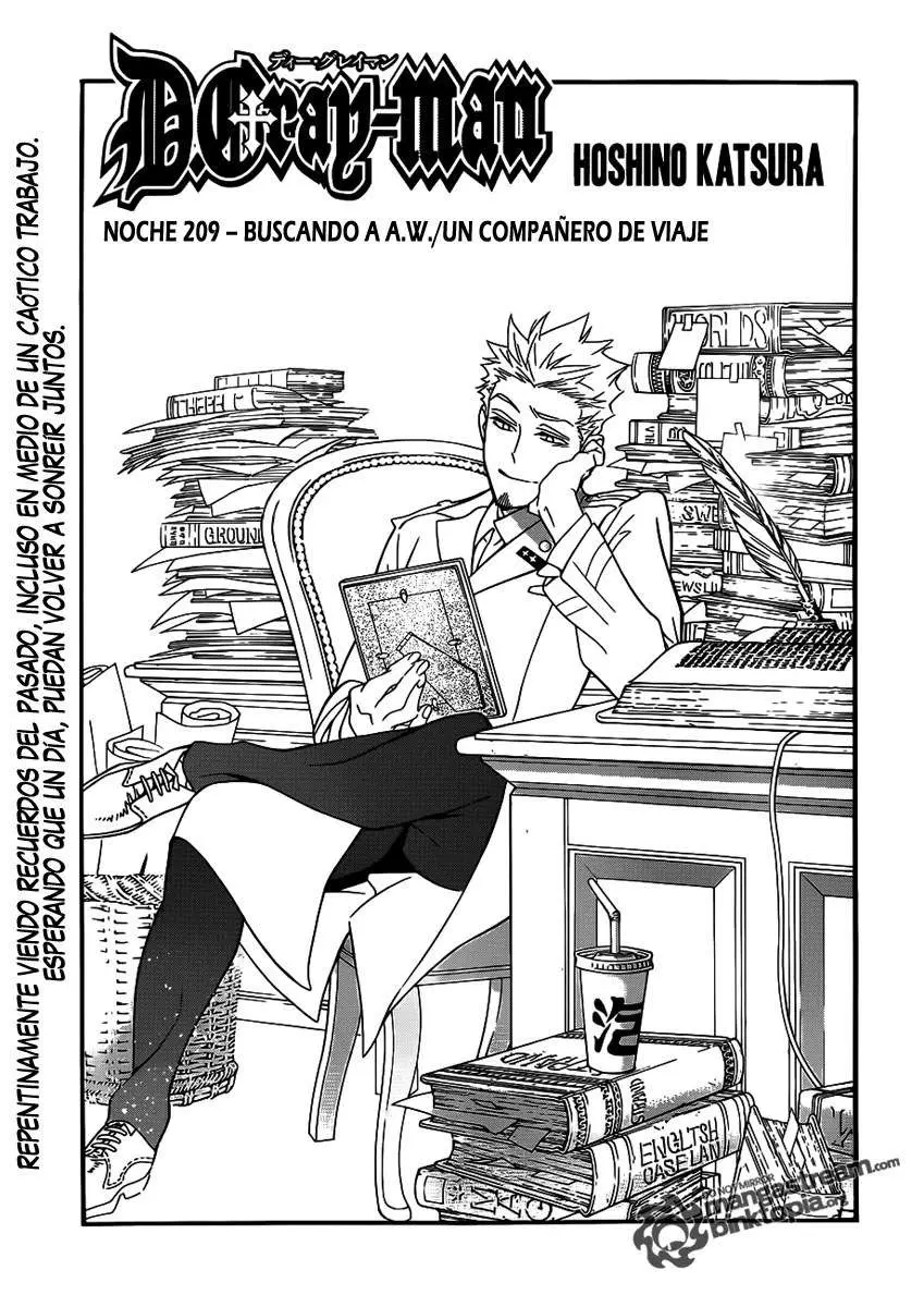 D.Gray-man capítulo 209 página 2